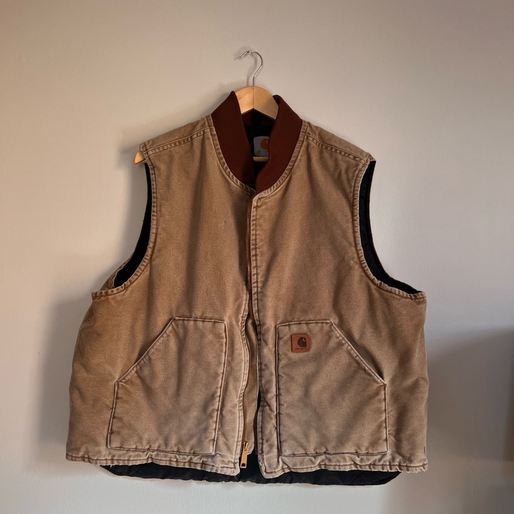 Carhartt Brown vest